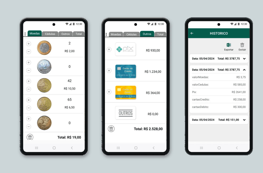 2025 - App Contar Dinheiro