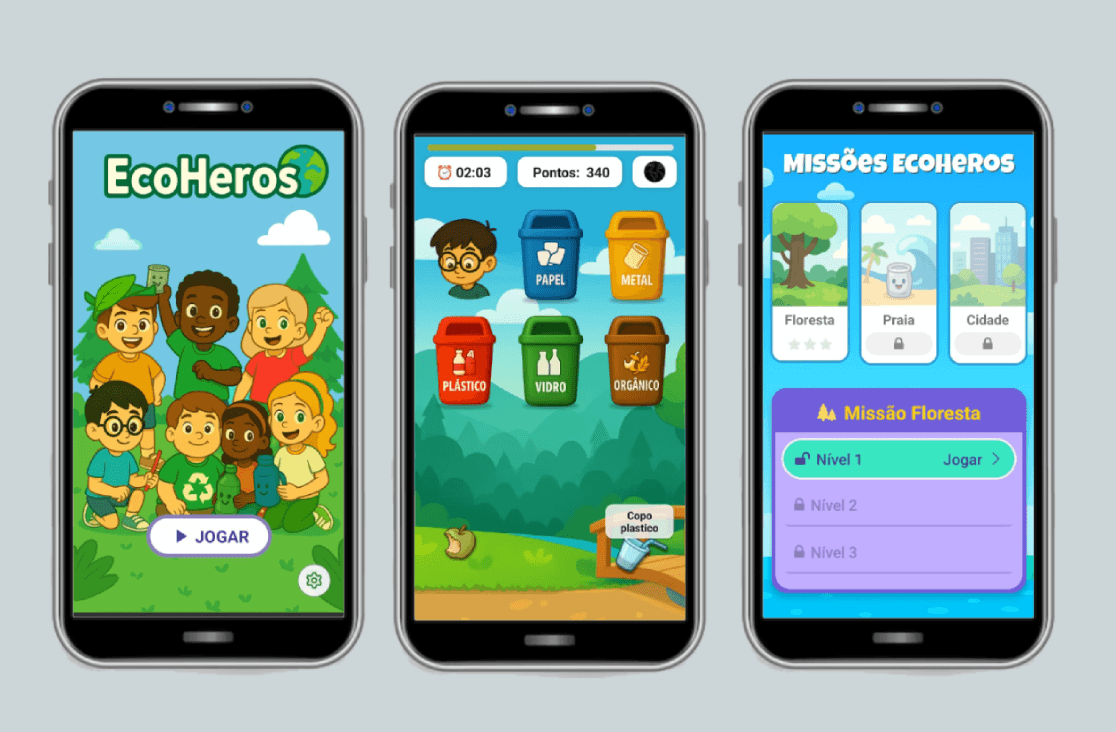 2025 - App EcoHeros, Os Herois da ecologia